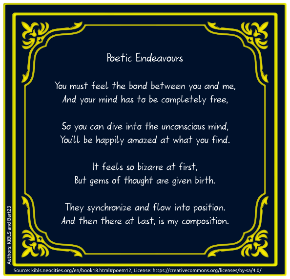 Poetic Endeavours