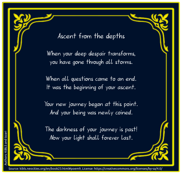 Ascent from the depths