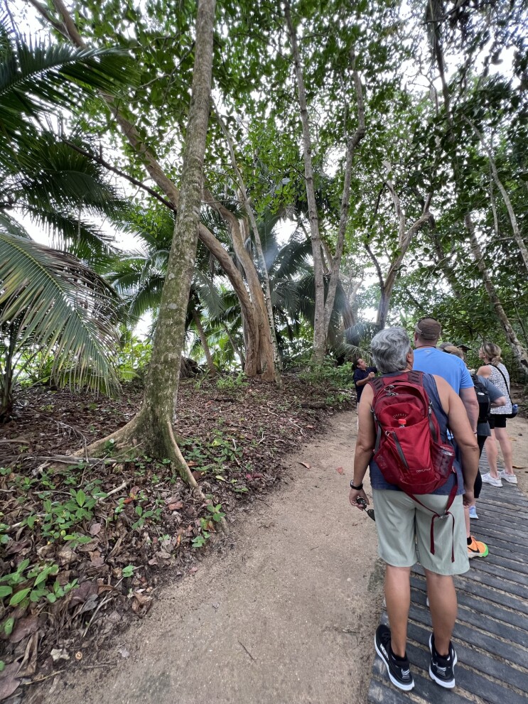 Cahuita National Park. Costa Rica, province of Limon.