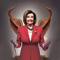 A Bit Devil - Nancy Pelosi by Along Tusk