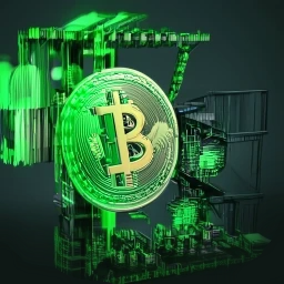 Green Bitcoin Prison by Along Tusk