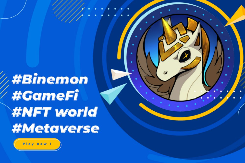 Binemon gamefi nft metaverse