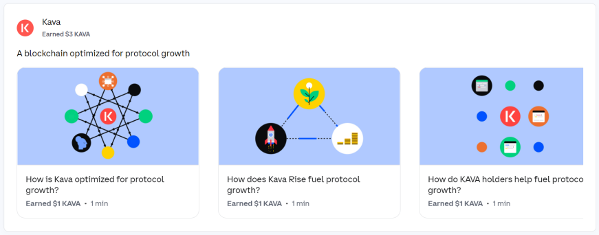 KAVA Coinbase Learning Rewards