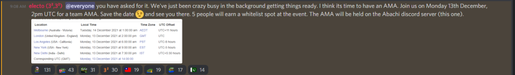 Discord message