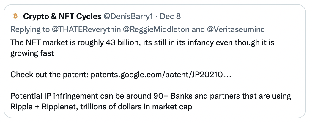 VERI Ripple?