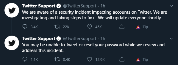 Twitter Warning