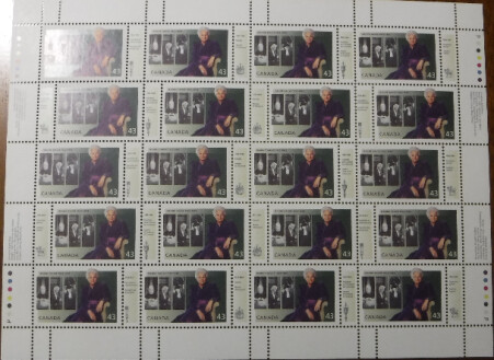Canada Postage Stamp Jeanne Sauve
