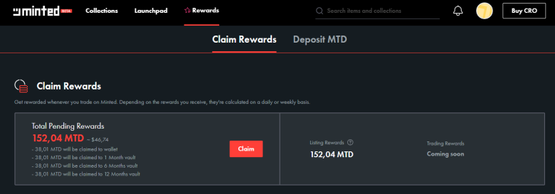 Claim Rewards