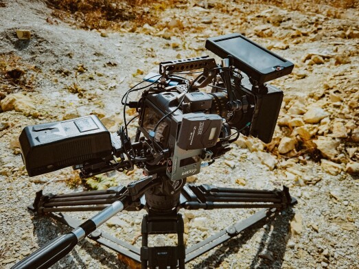 In between filming