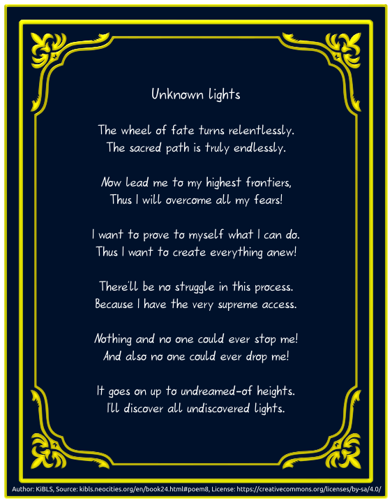 Unknown lights