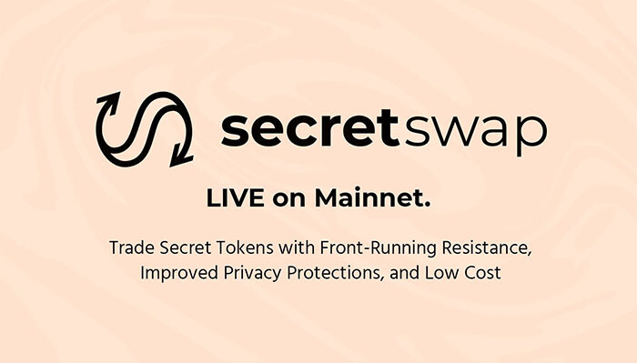 Enjoy greater privacy with Secret Swap by Secret Network