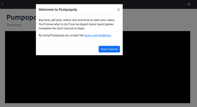 Pumpopoly in-game view.