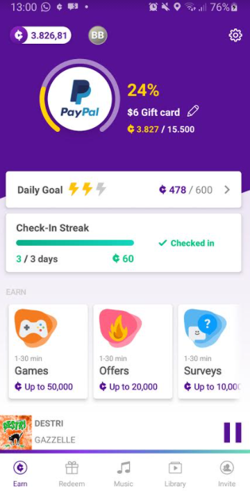 current app