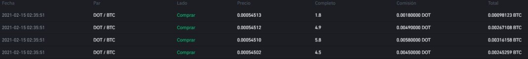 First DOT purchase