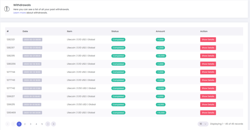 Payment Proof