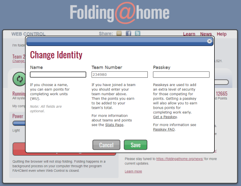 Figure 10. Change ID in Web Control.