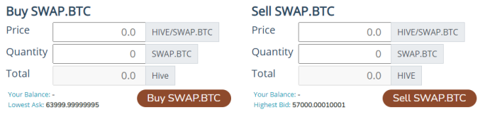 BTC to HIVE