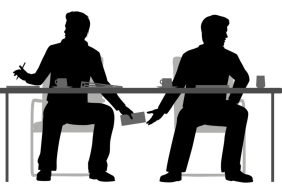 under the table