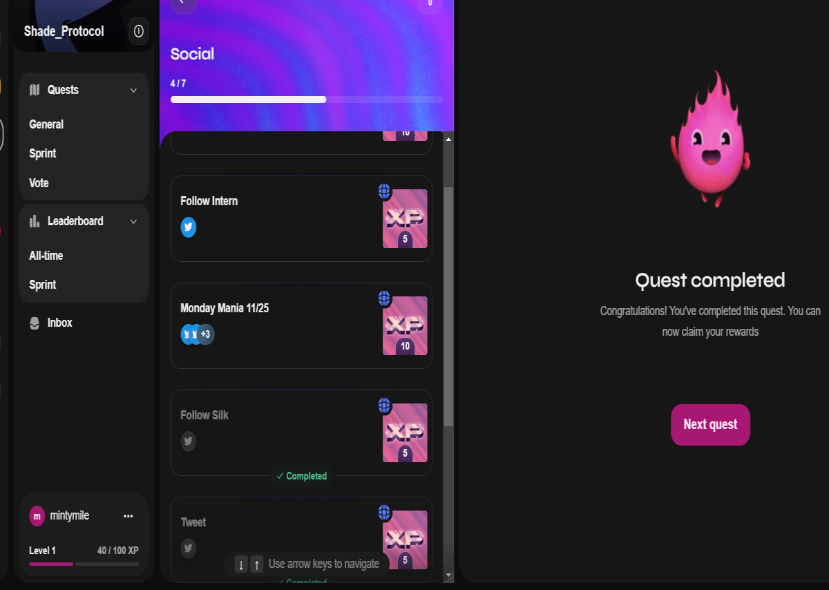 zealy quest dapp