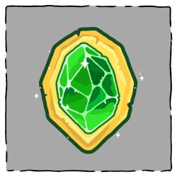 Chumbi Valley Emerald Headpiece
