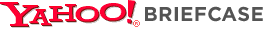 Logotipo Yahoo maletín