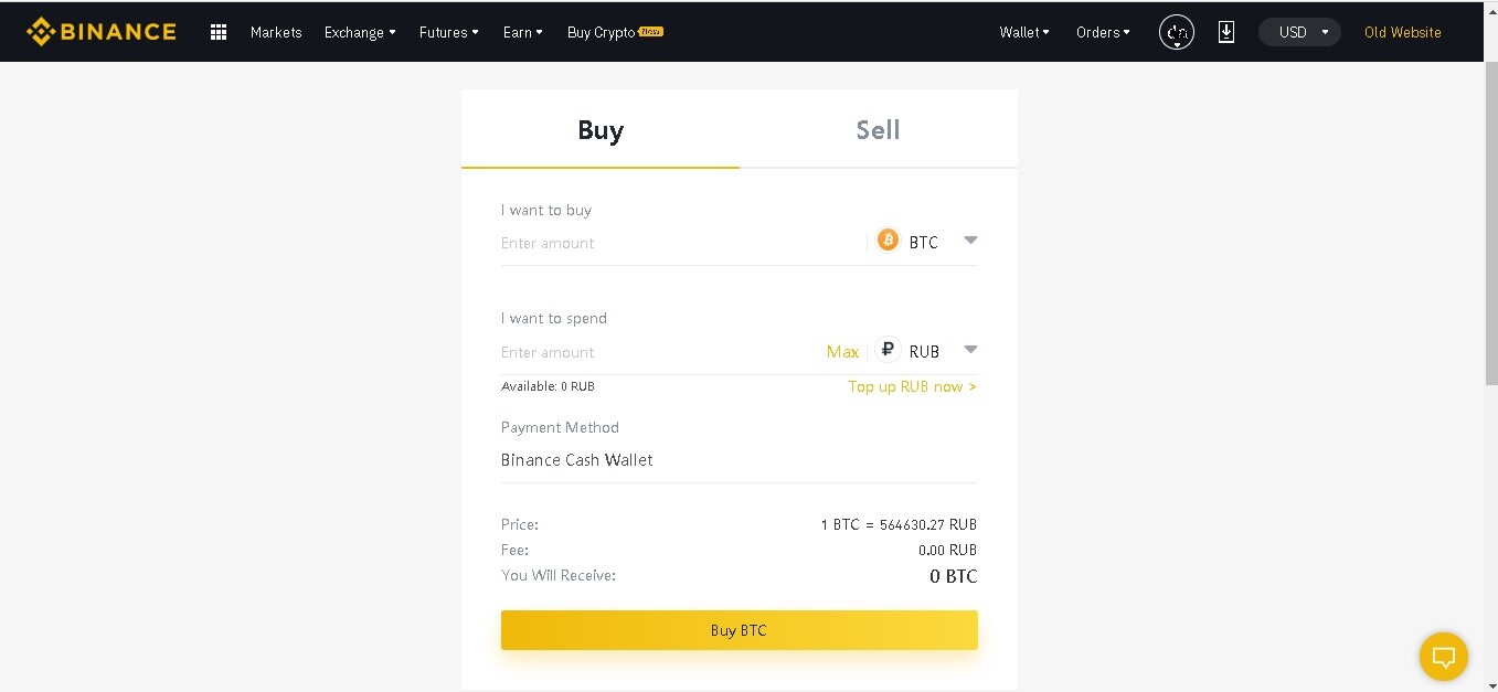Binance Adds 4 New Fiat Euro (EUR) , Russian Ruble (RUB) , Ukrainian