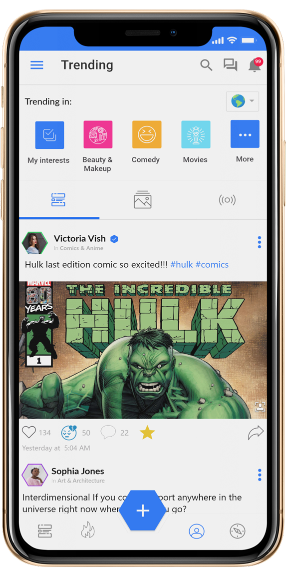 Uhive Social Universe