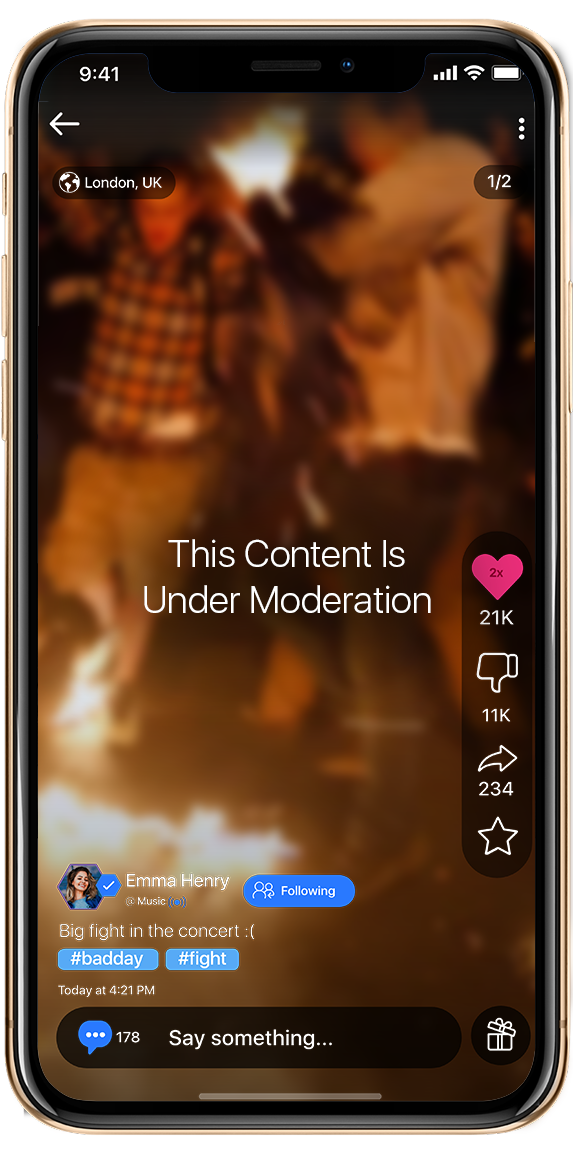 Uhive Decentralized Moderation