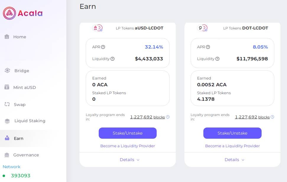 defi, blockchain, crypto, polkadot, acala
