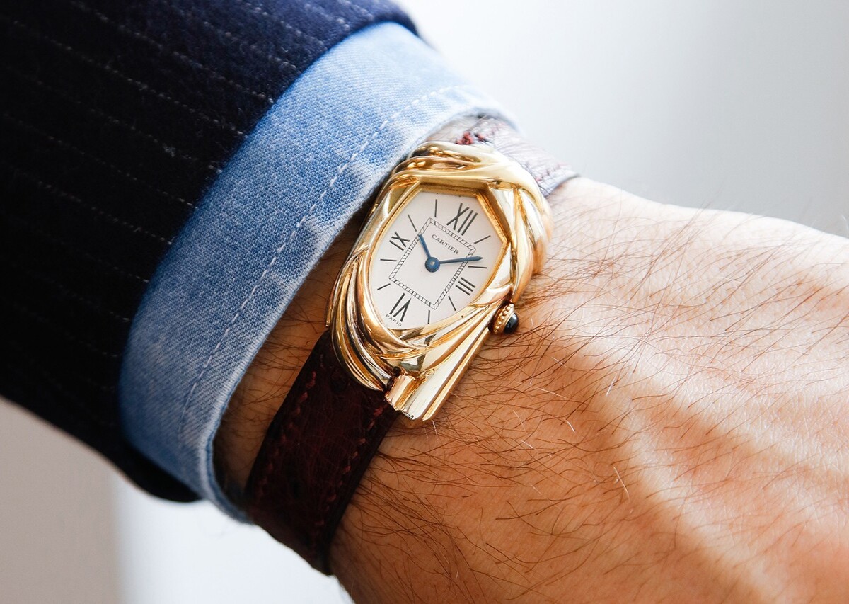 Cartier Cheich on the wrist