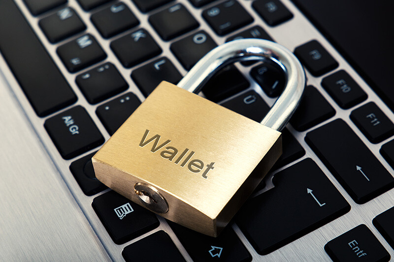 Keyboard Wallet Lock