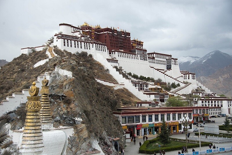 Potala, Tibet, China (1649)