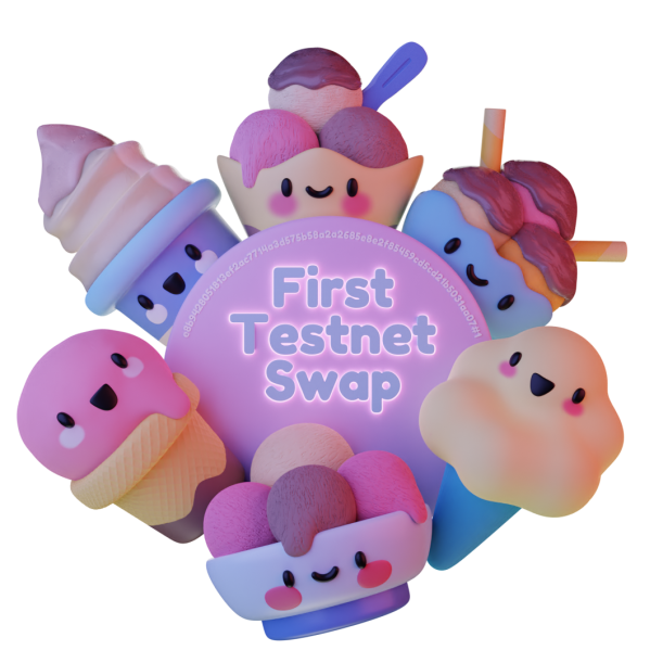 First Testnet Swap NFT (Picture: SundaeSwap)