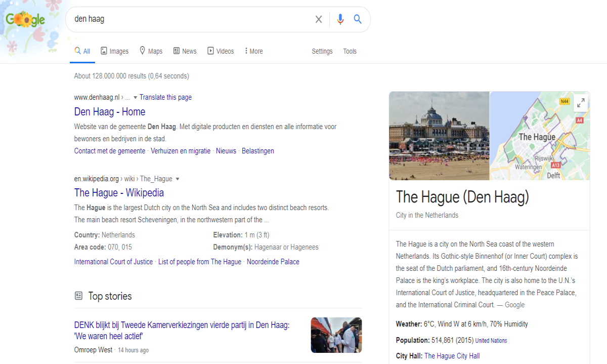 Google: Den Haag