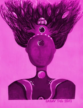 NFTArtMuseum Aeternum Magenta