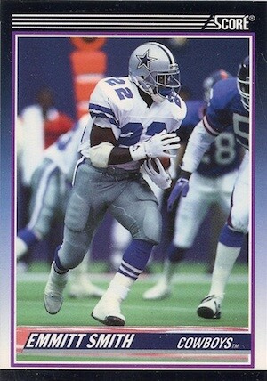 Emmitt Smith football card
