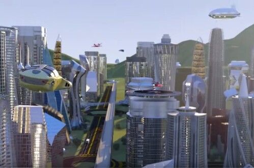 spaceships in decentraland