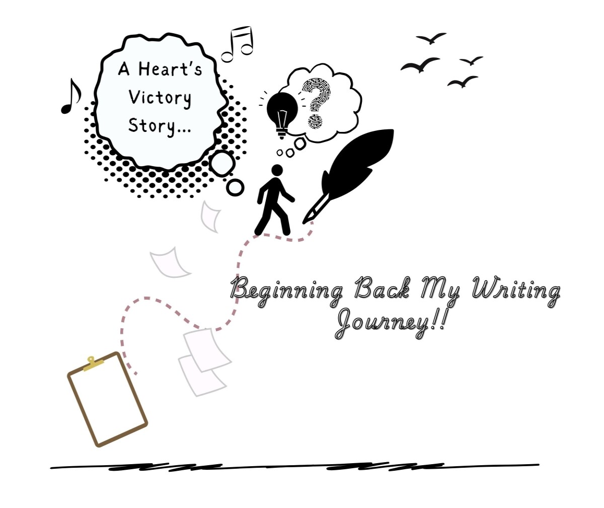 visual story writing cartoon