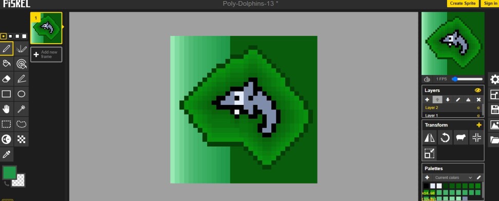 Making Poly Dolphins