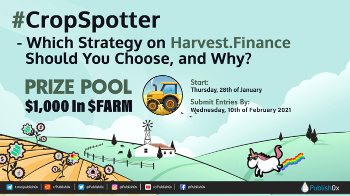 cropspotter farm defi contest