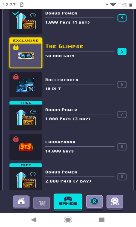 Rollercoin Season Rewards
