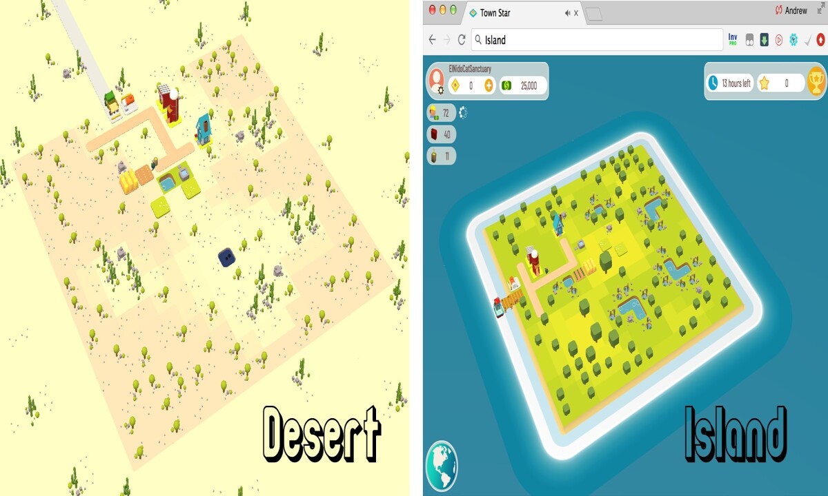 Desert & Island