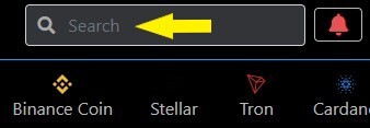 Search field