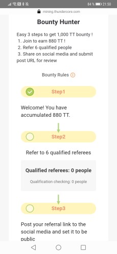 THUNDERCORE referrals