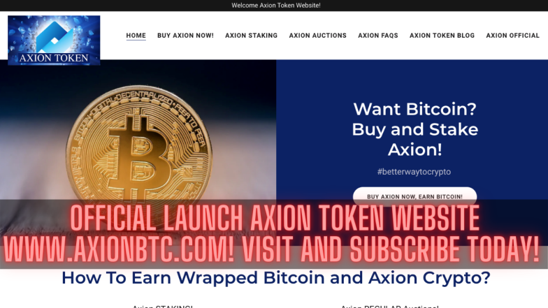 axion token website