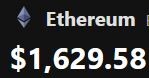 eth price