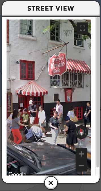 Marie's Crisis Cafe Street View