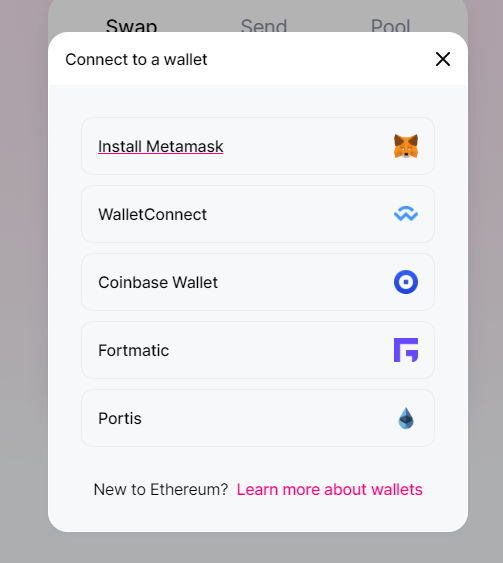 Uniswap wallets