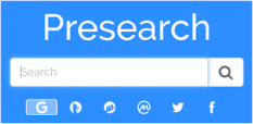Presearch Search Engine