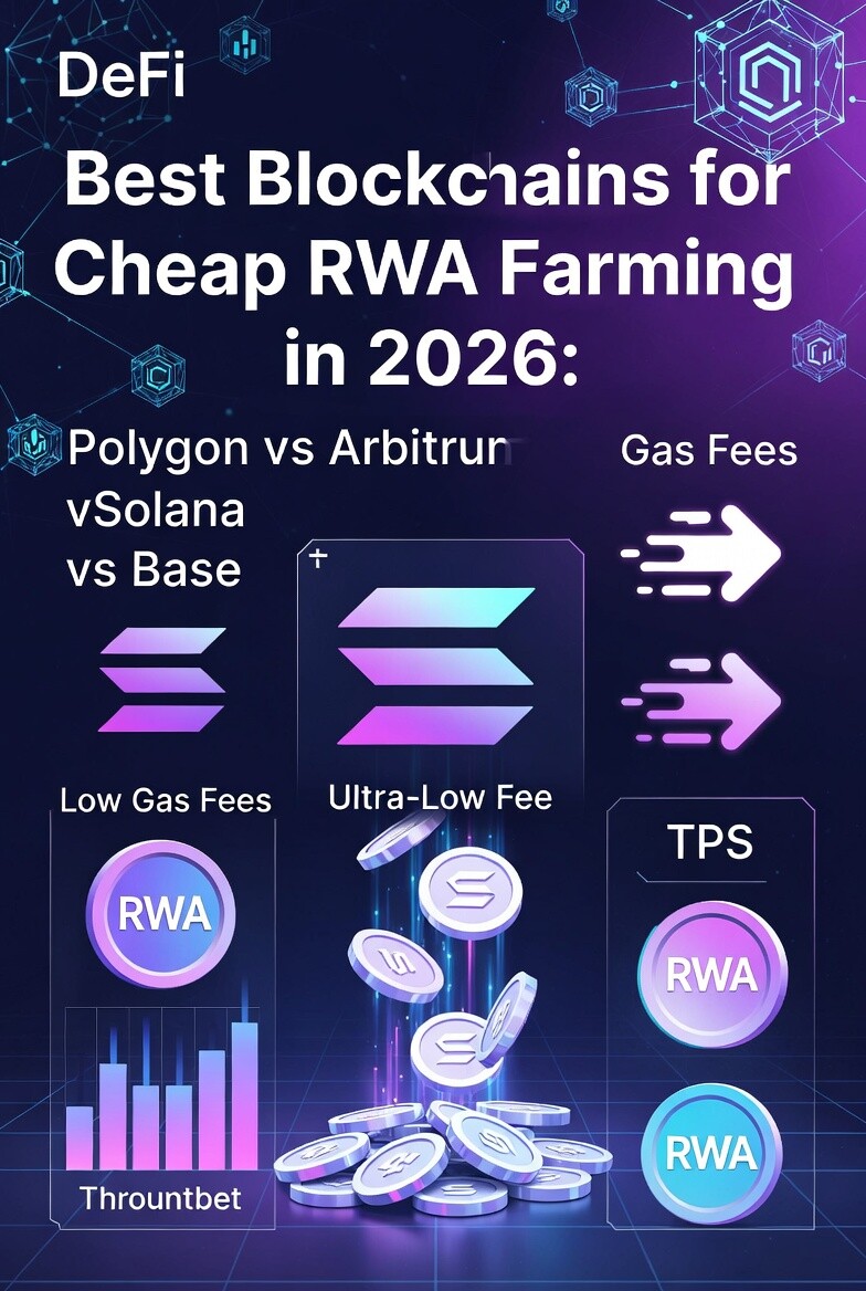Best Blockchains for Cheap RWA Farming in 2026: Polygon vs Arbitrum vs  Solana vs Base